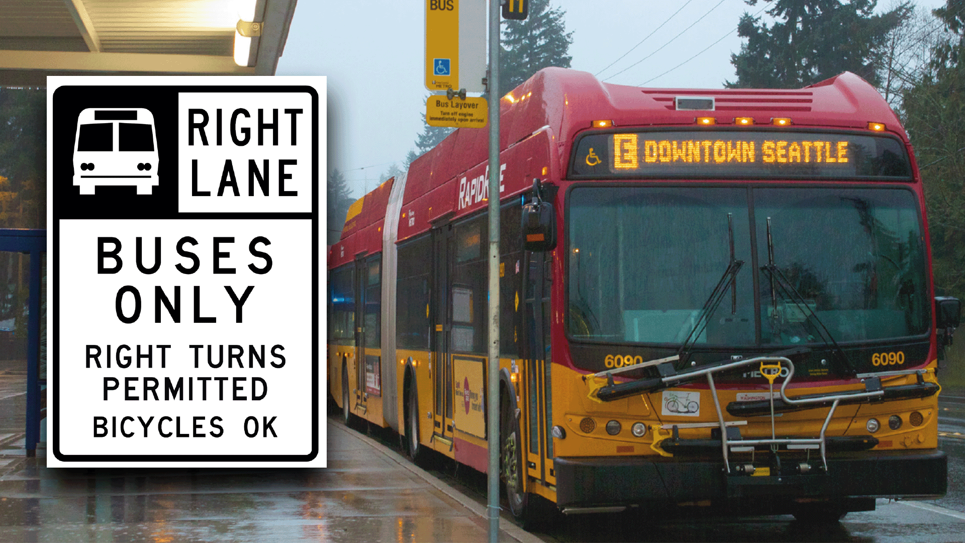 Aurora Ave bus lanes through Fremont changing to 24/7