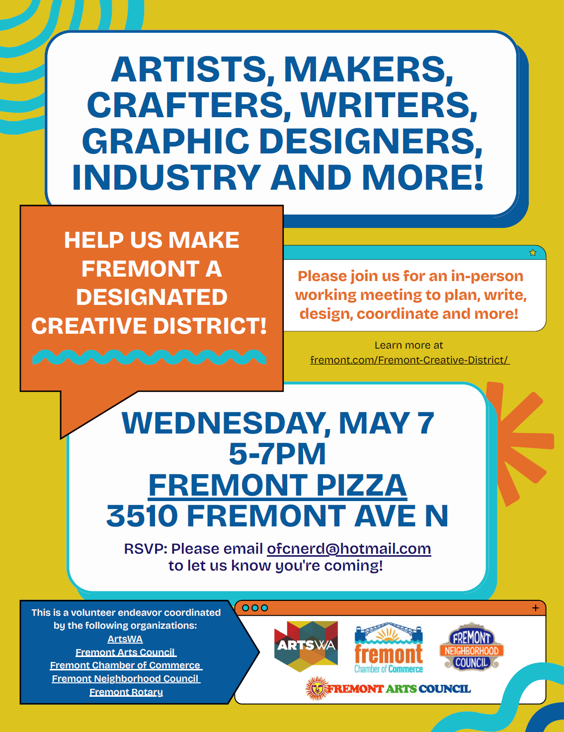 Join the movement to make Fremont a Creative District