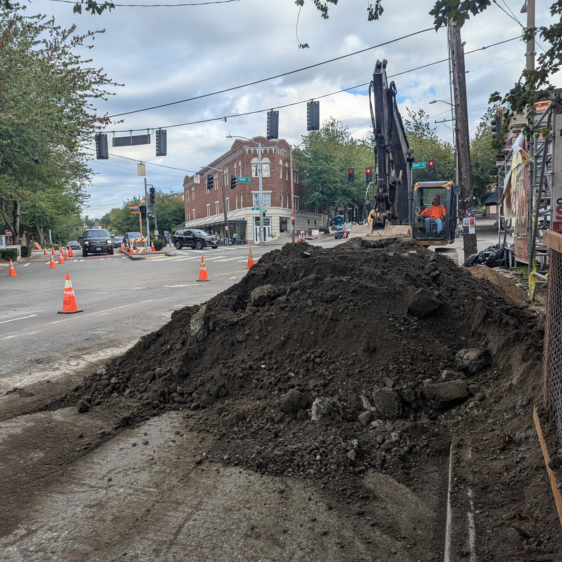 Route 40 construction continues amid neighborhood discussion