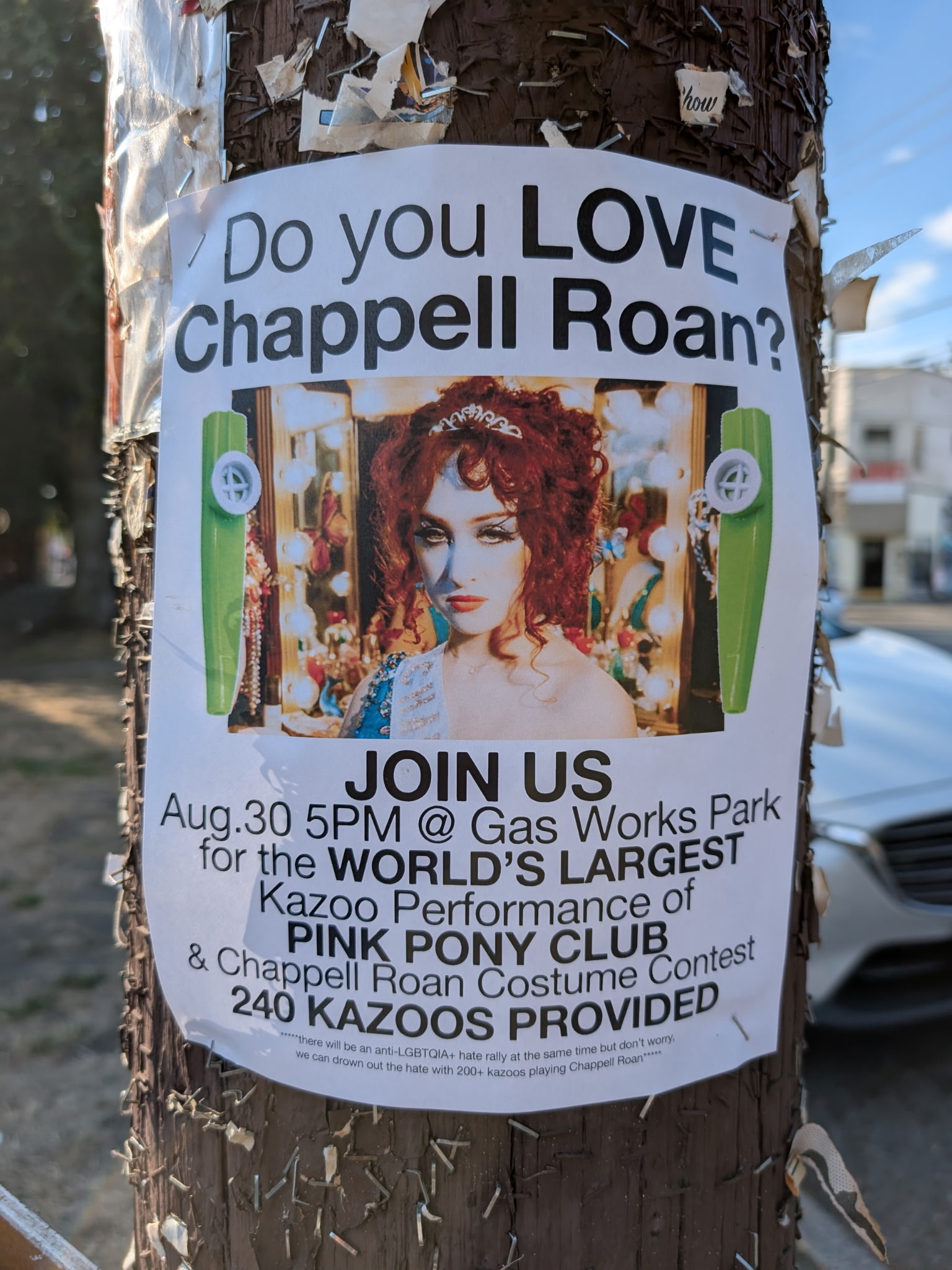 Signs of Fremont: Kazoo Performance