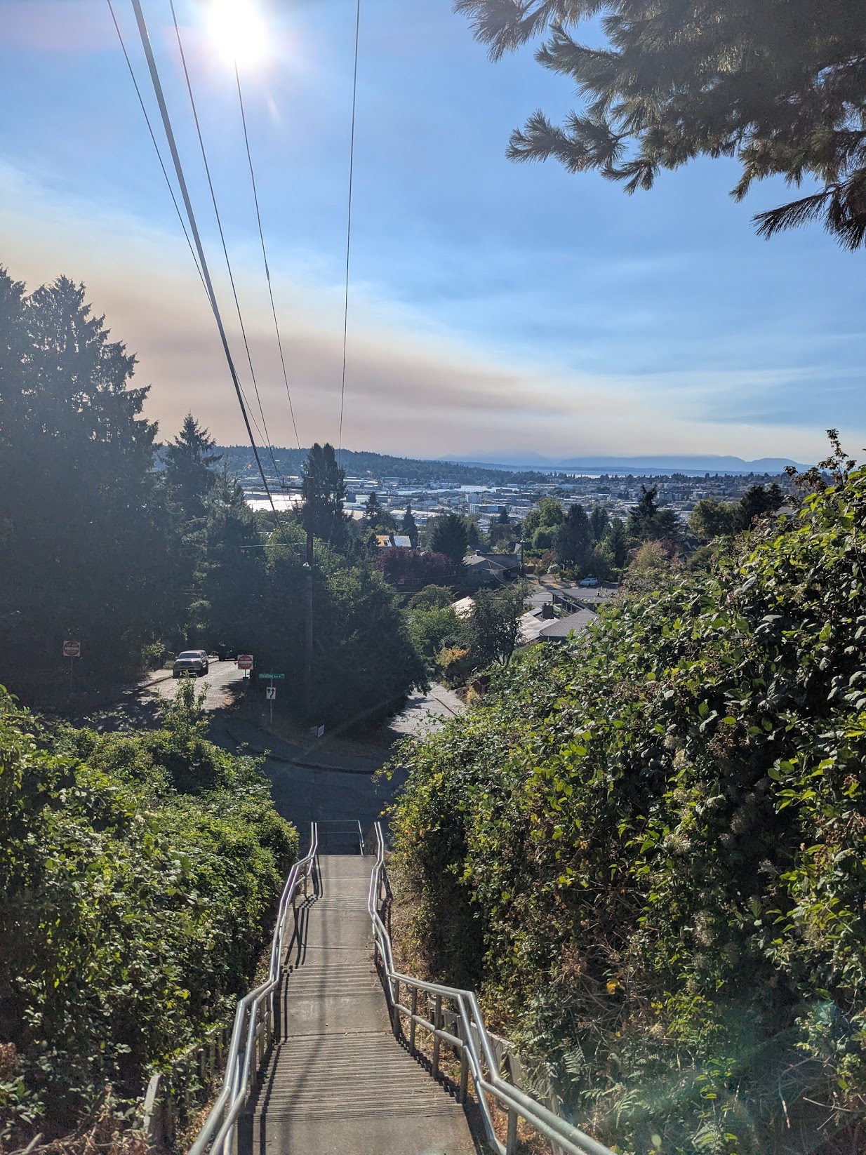 Photo: Smoke billows in