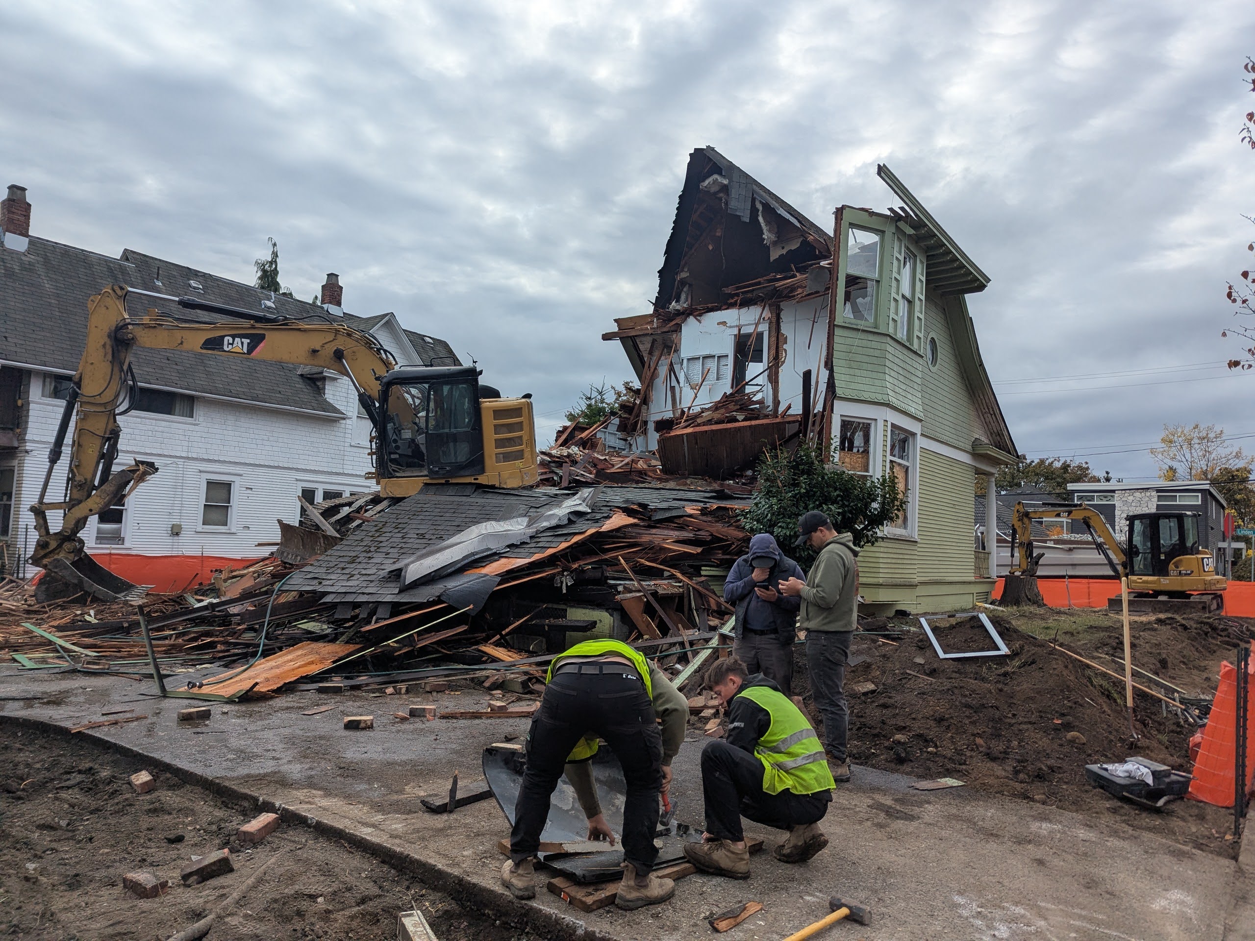Historic Fremont home demolished to make way for townhouses