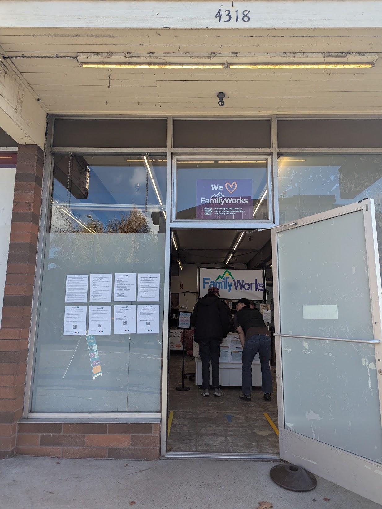 FamilyWorks Food Bank moves closer to Fremont during renovation