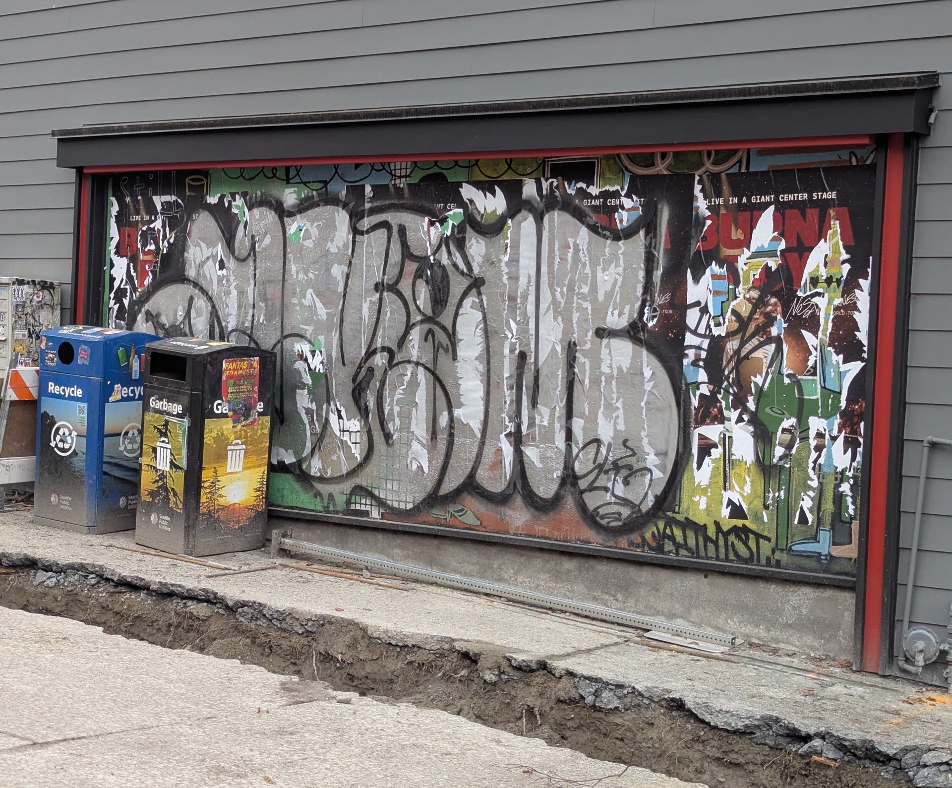 Historic Still Life mural damaged by concert posters, Fremont rallies for restoration