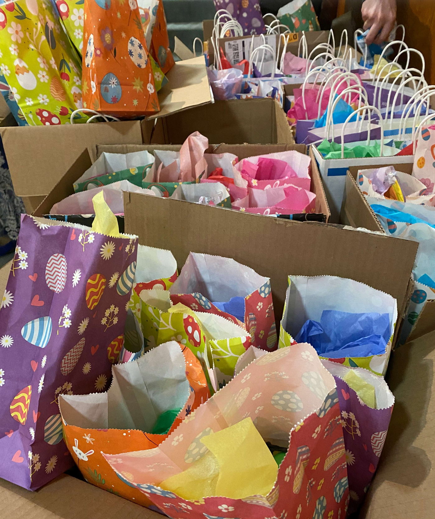 Help fill Easter goodie bags for kids in local shelters