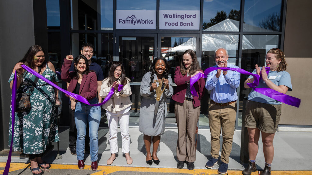 FamilyWorks food bank grand opening