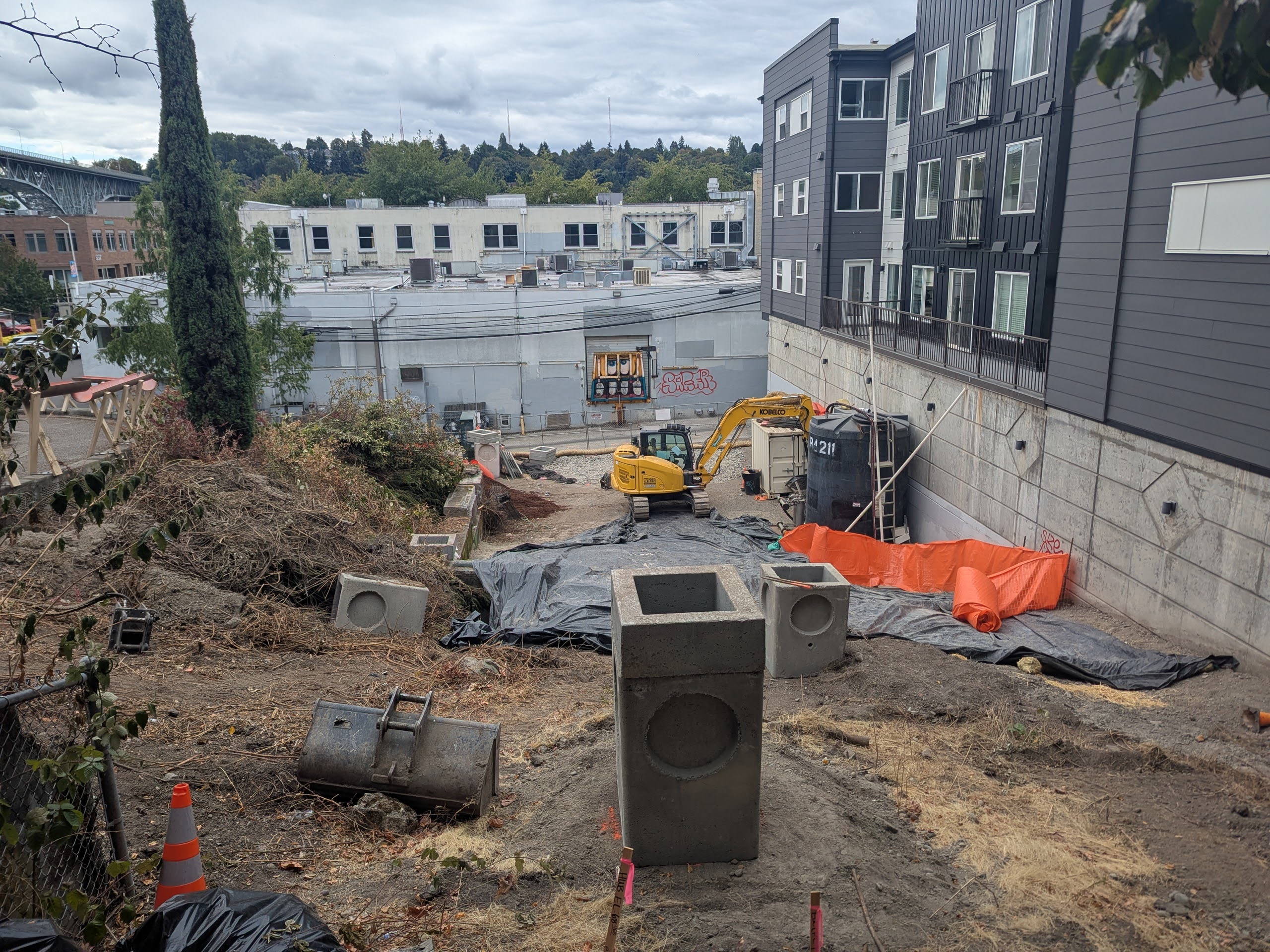 A.B. Ernst Park Addition construction begins